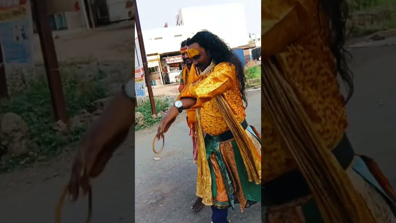 आमच्या गावचा || मरीमी आईचा 🙏 कार्यक्रम त्यात आलेले हे सर्व पोतराज 🙏🙏