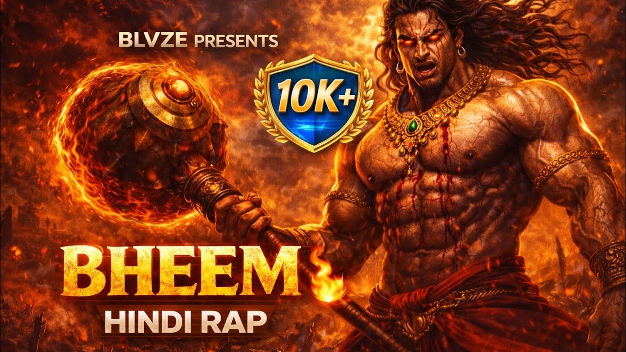 BHEEM RAP SONG | Mahabharat | Powerful Mythology Rap | BLVZE