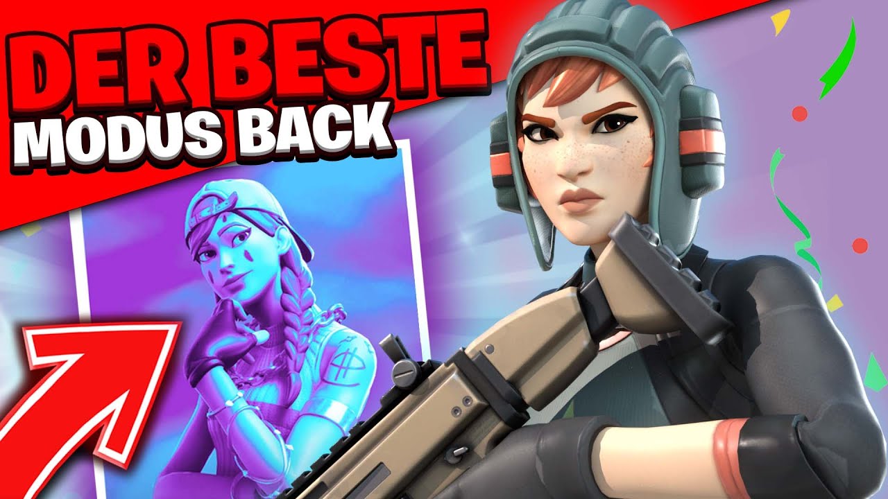 DER BESTE MODUS IST ZUR&Uuml;CK IN FORTNITE! - (Late Game Solo Cup)