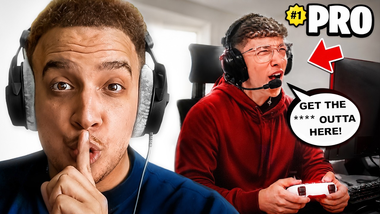 I Hired a PRO Trash Talker to SECRETLY 1v1 Streamers