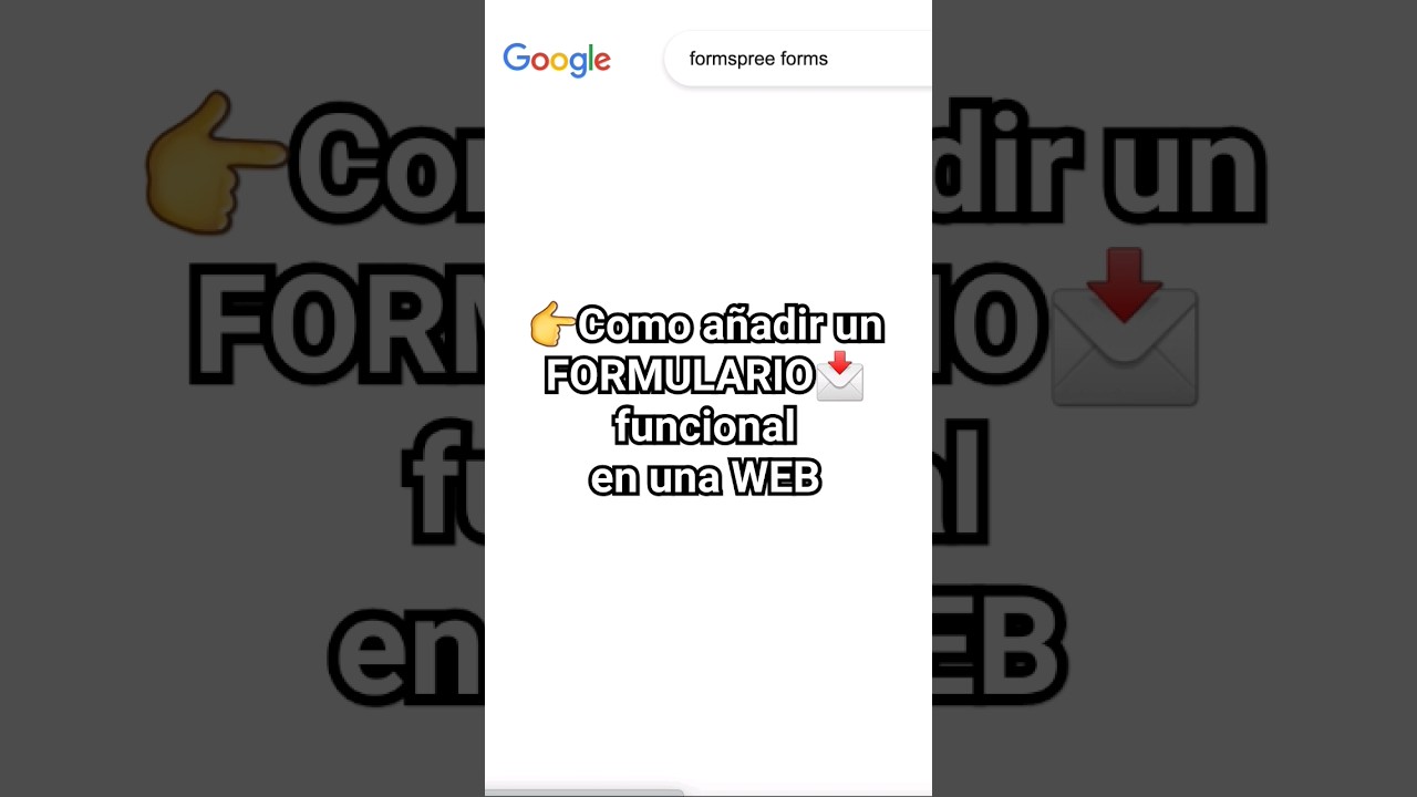 Como a&ntilde;adir un formulario de contacto funcional a una web