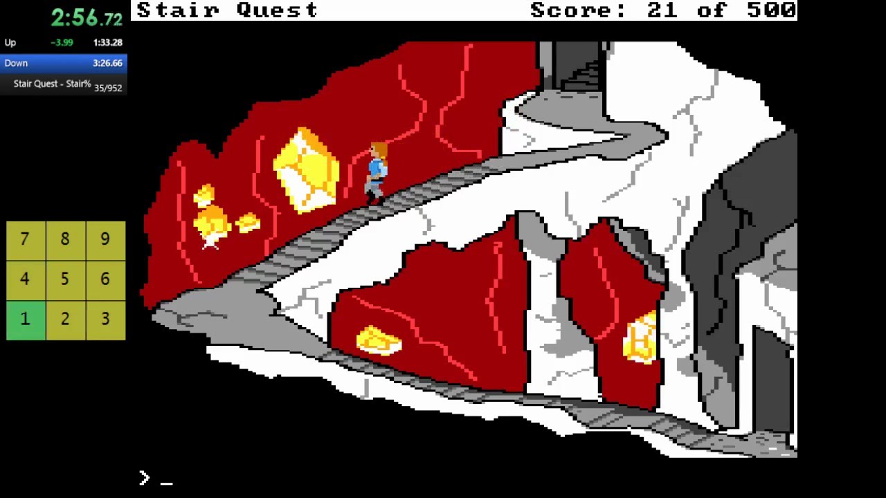 Stair Quest (Stair%) in 3:19.45 (WR)