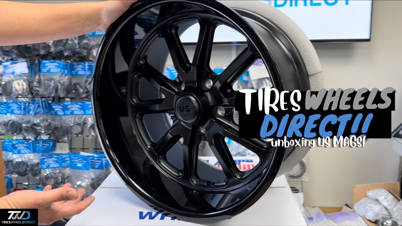 US MAGS RAMBLER REAR 18x9.5 5x120.65 1 Offset / FRONT 18x8 5x120.65 1 Offset
