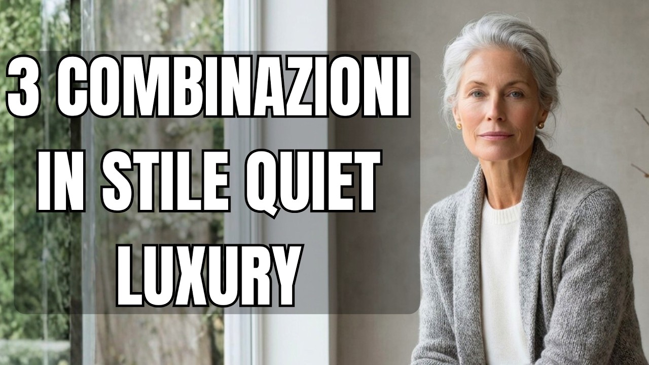 Quiet Luxury a 50 Anni: 3 Colori per Sembrare Subito Più Ricca ed Elegante