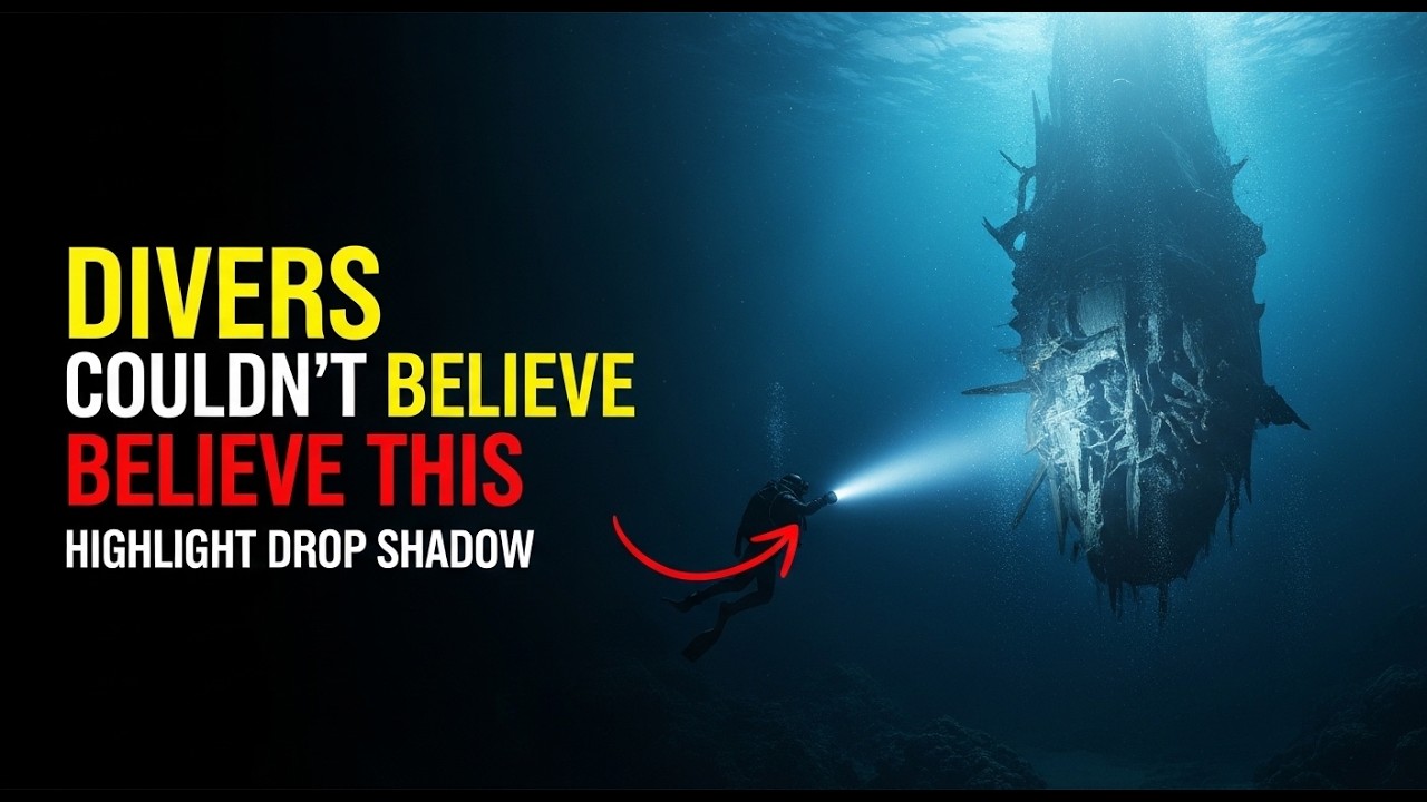 👉 Divers Stumbled Upon Something They Never Expected