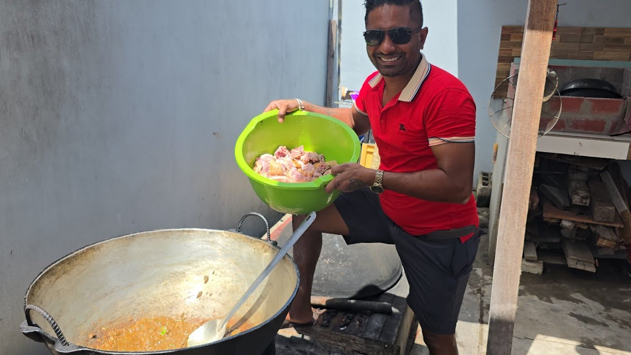 9 day kangan /BBQ/ rooster curry 