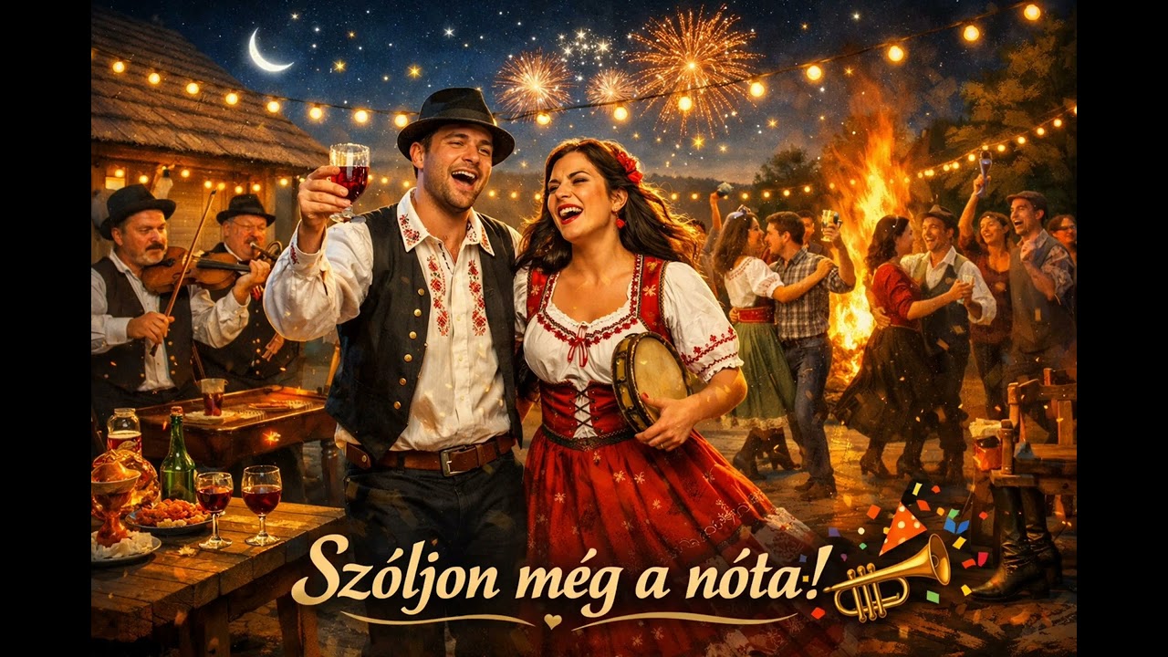 Szóljon még a nóta – Vidám mulatós dal 2026 🎺🥳 | Magyar zenés ünnepi hangulat