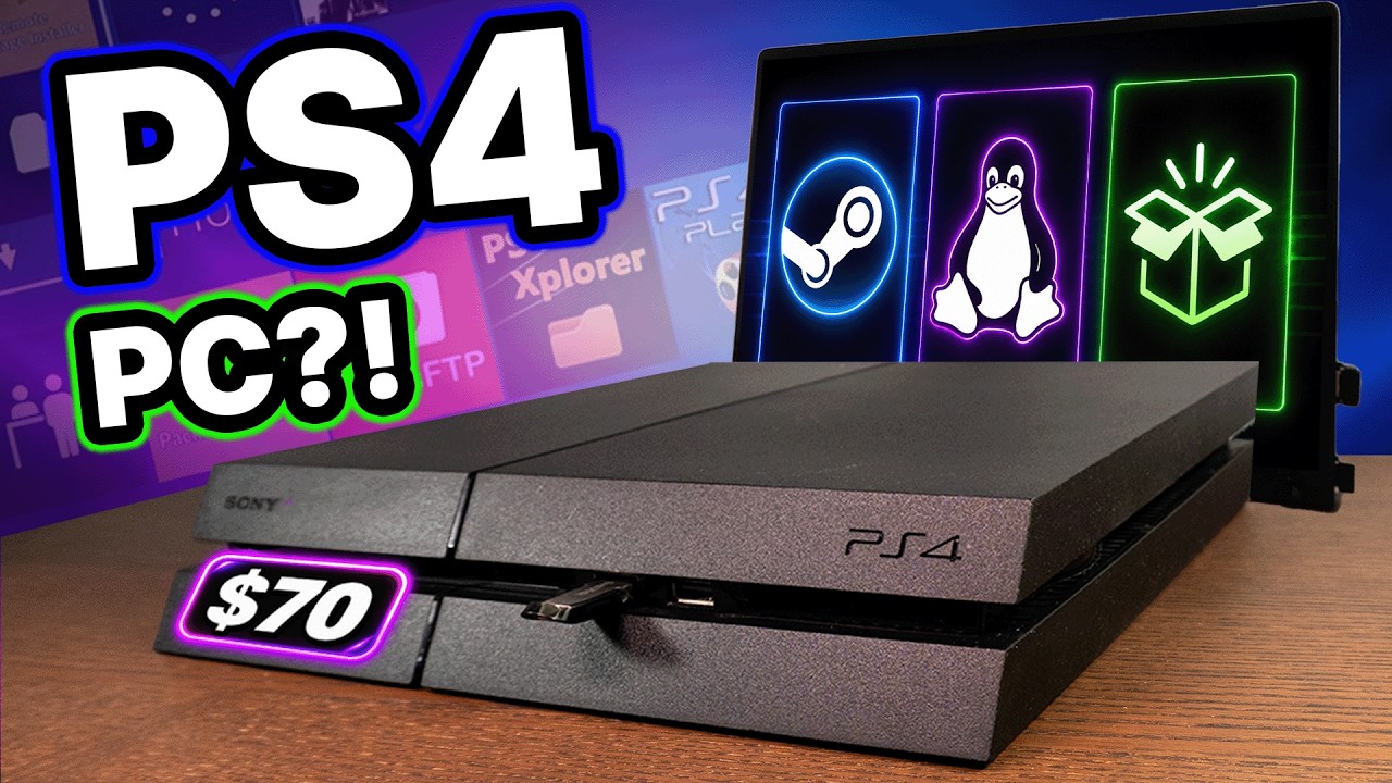 Я взломал PS4 за 70 долларов, и она превратилась в совершенно другую консоль