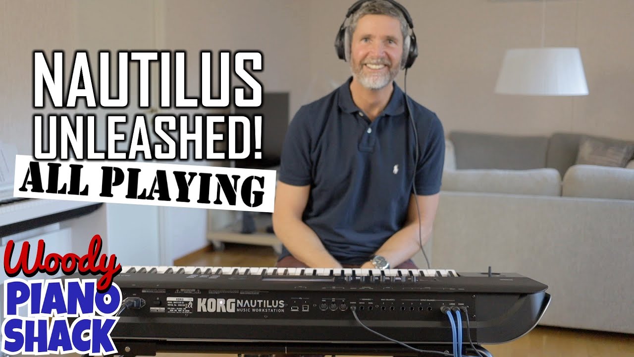 KORG NAUTILUS Glorious Piano, Pads, Drums and Bass