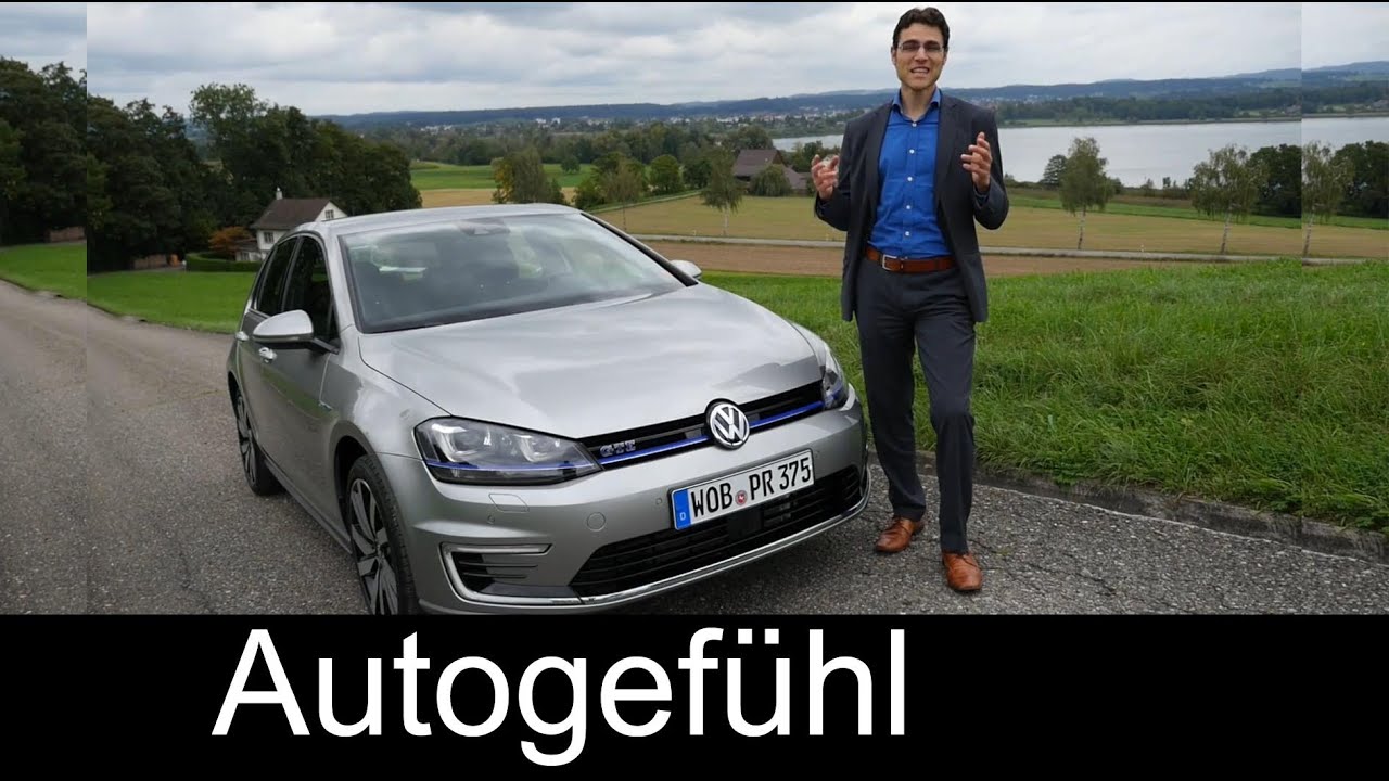 Volkswagen VW Golf GTE 2015 Plugin-Hybrid test drive review of the 