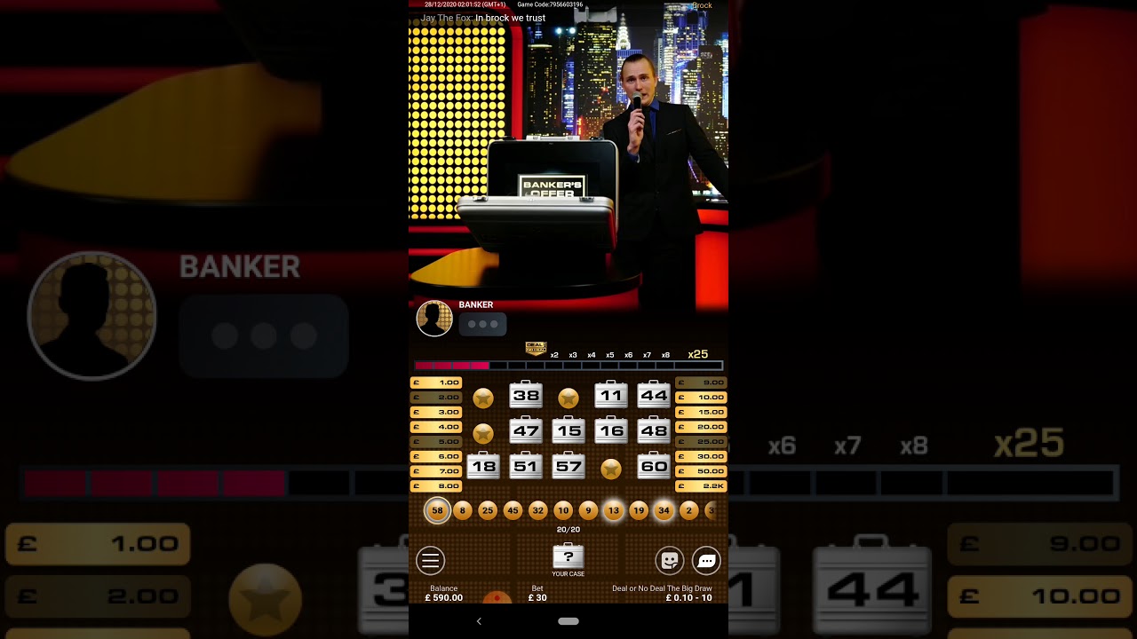 lol fuck deal or no deal bingo!!!!!