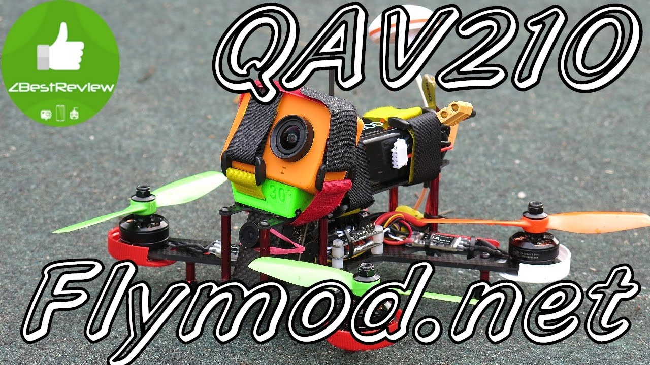 ✔ Сборка Топового FPV Квадрокоптера QAV210 из Flymod.net !