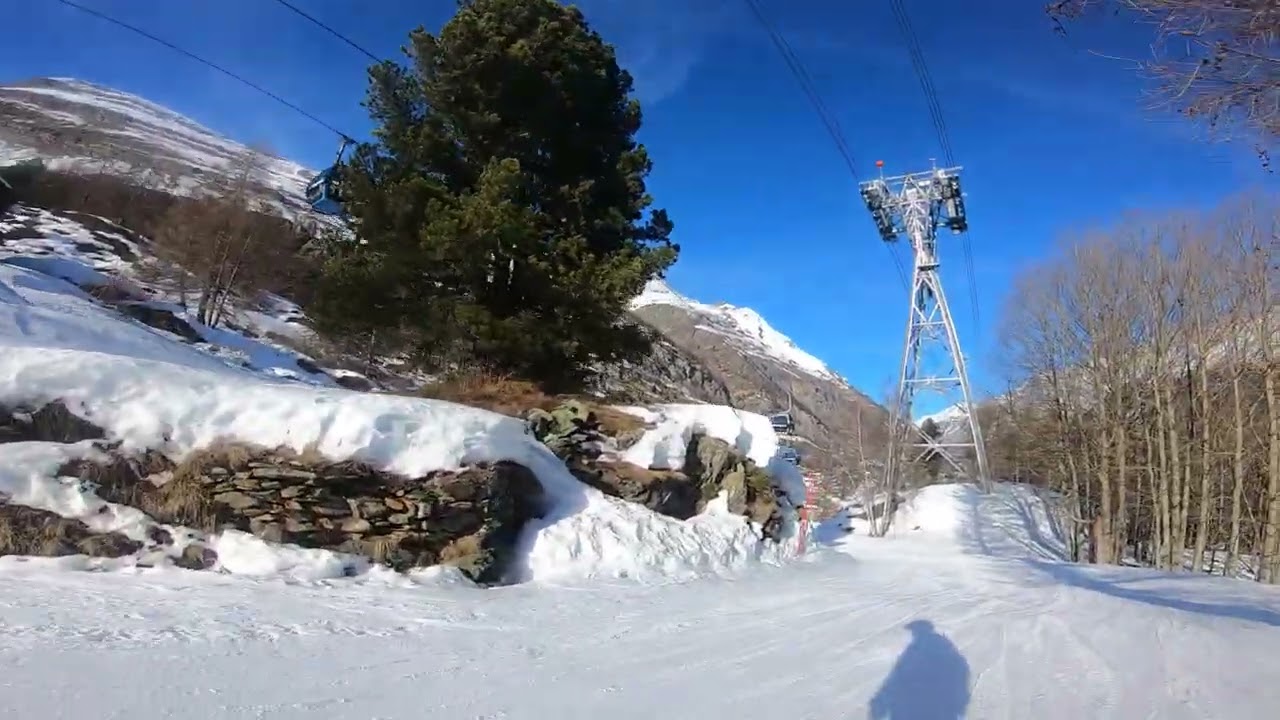 SKIING IN SWITZERLAND🇨🇭 | ZERMATT | Red Run 50 | 2024 | 4K60