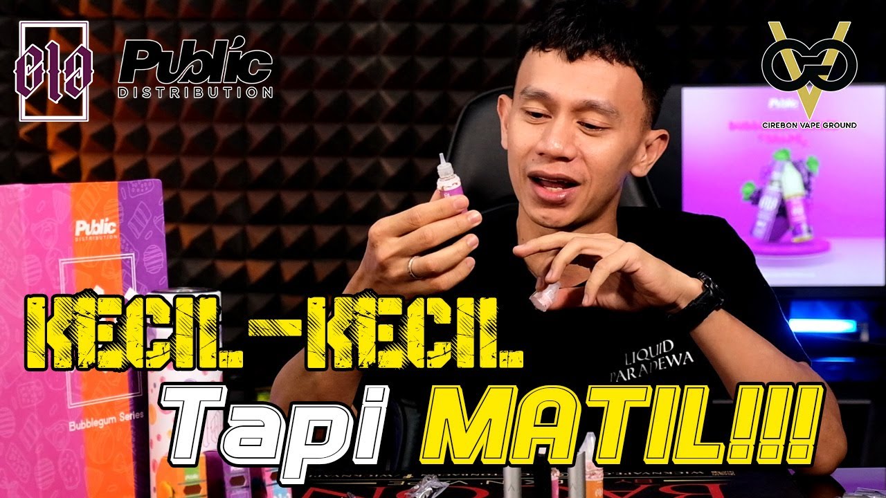 ELO BUBBLEGUM SERIES || SALT NIC YANG PAS BUAT ELO-ELO PADA || SALT NIC BY PUBLIC DISTRIBUTION