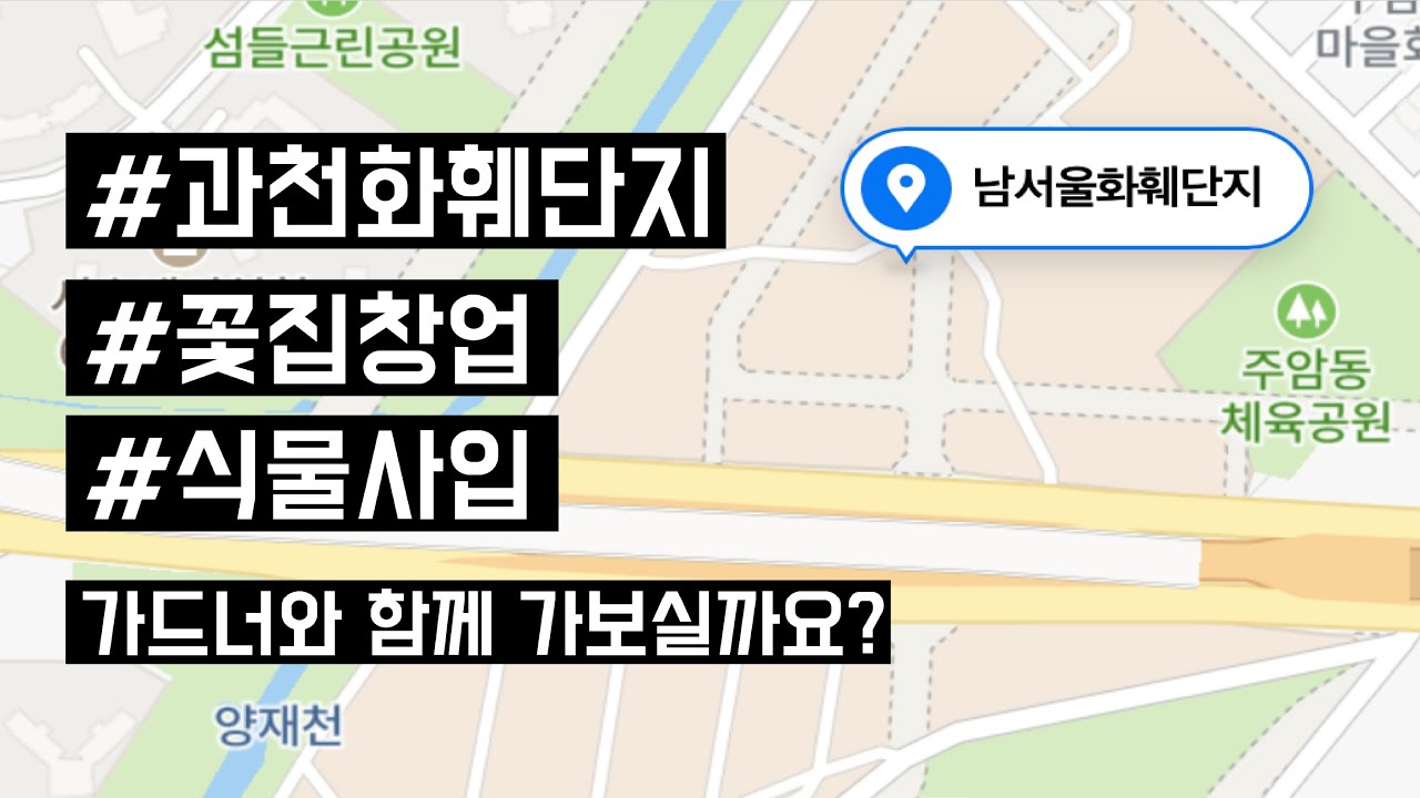 [과천화훼단지]강남 논현동꽃집 애들라인 가드너의 식물사입 거래처 공개합니다!