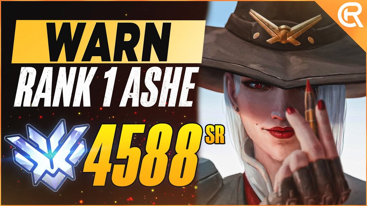 BEST OF WARN - THE ASHE GOD | Overwatch Ashe Montage