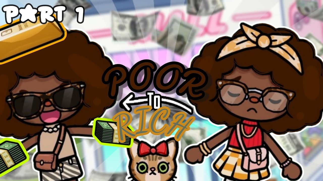 Poor to Rich💸||part1||Toca boca 🤑💸