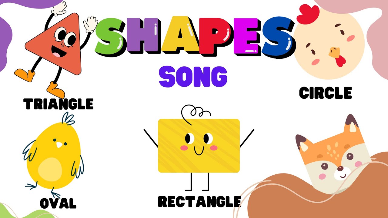 Shapes song | shapes rhymes | we are shapes | shape song | shape songs for kids