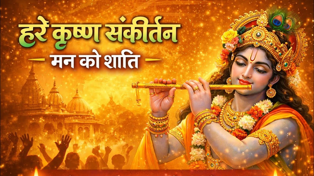 हरे कृष्ण हरे कृष्ण | मधुर संकीर्तन | Hare Krishna Kirtan | Pure Devotional Bliss