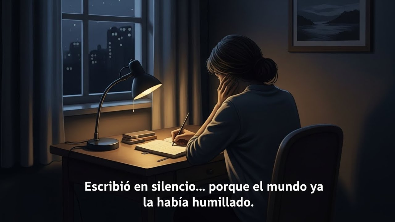 Años atrás la humillaron por escribir. Hoy, ella teme que la reconozcan