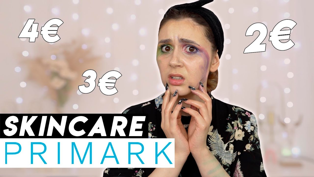 PRIMARK : EXPERIMENTEI SKINCARE BARATA | Joana Gentil