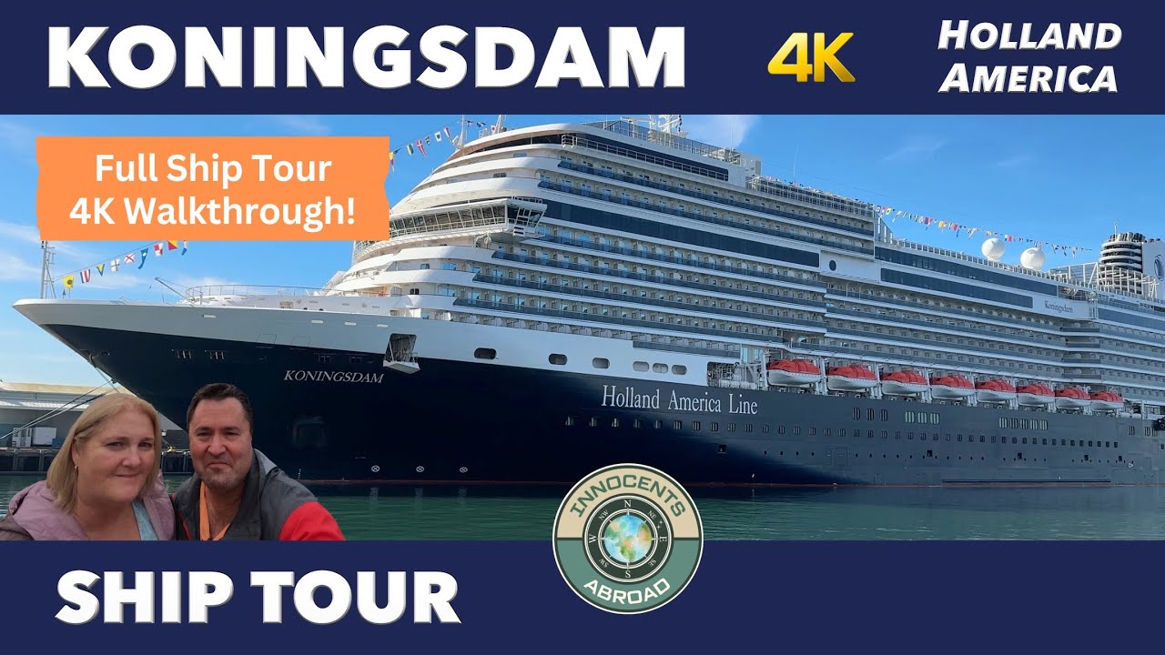 Koningsdam Ship Tour | Holland America | Full Walkthrough