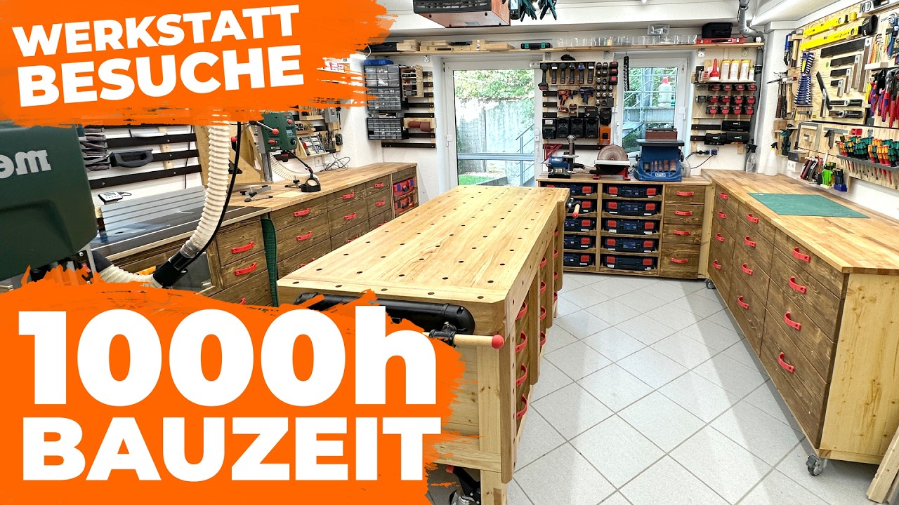 Hobby oder Wahnsinn? Wenn ein Bürohengst eine Werkstatt baut – Wir besuchen deine Werkstatt FOLGE 4