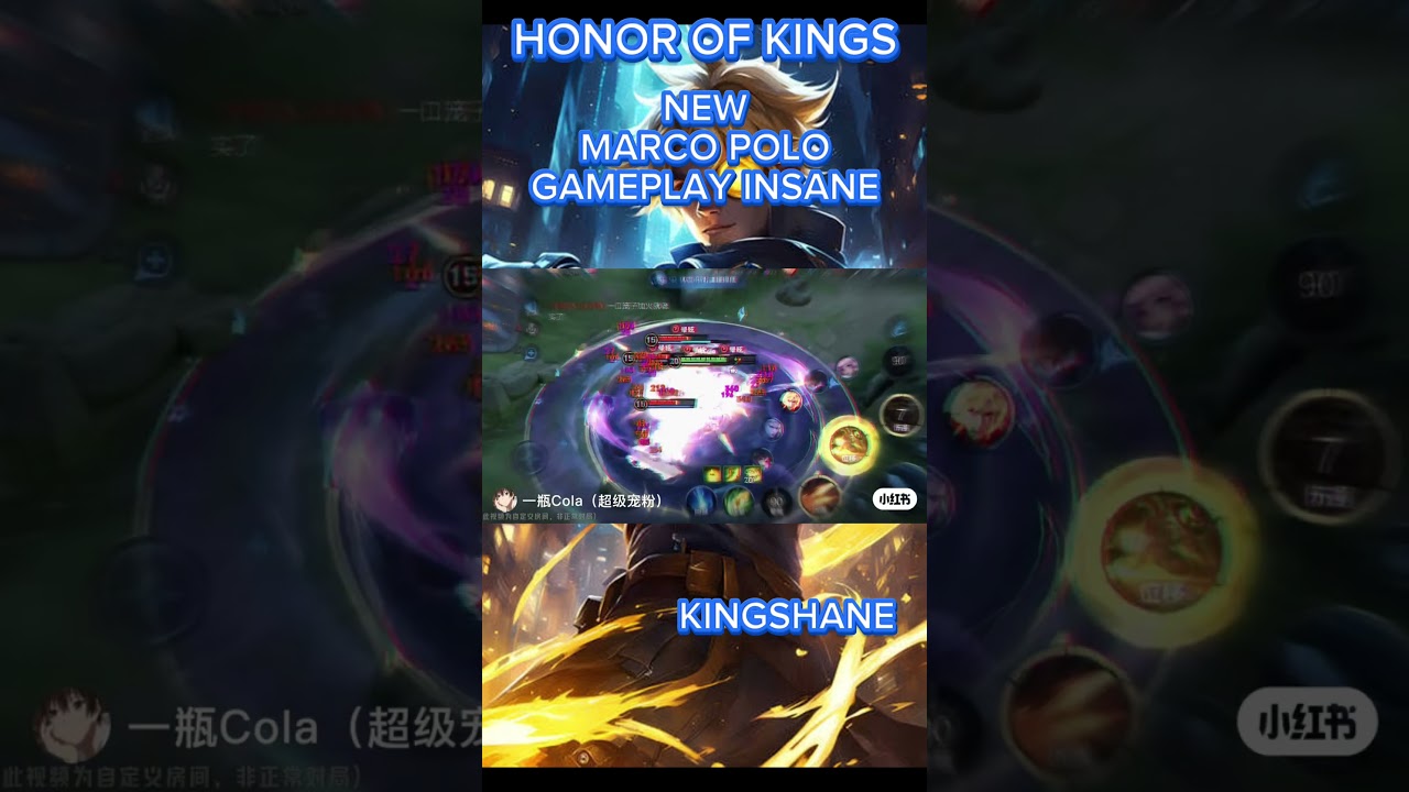 MARCO POLO GAMEPLAY INSANE - HONOR OF KINGS #honorofkings #honorofkingsindonesia #hok #gameplay