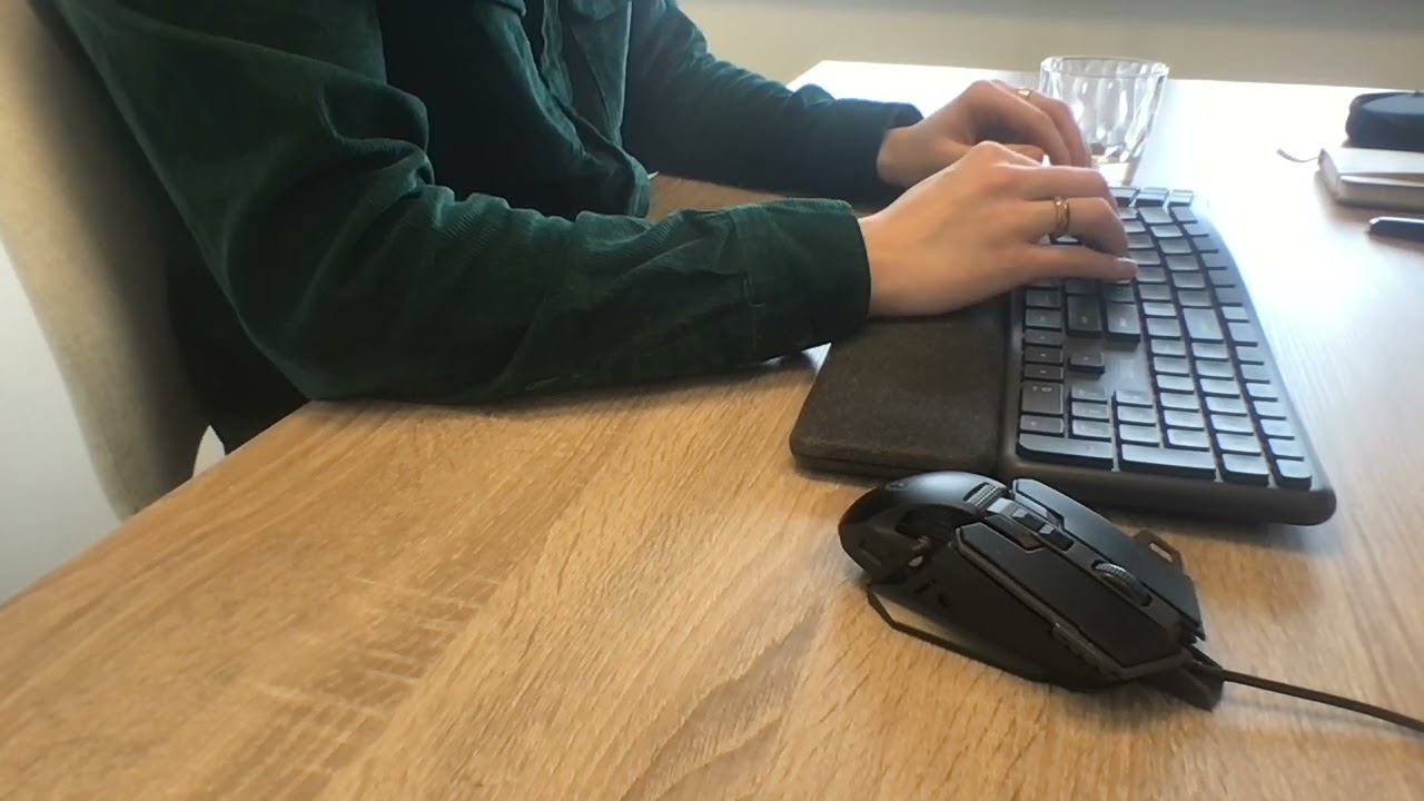 Study With Me | 10 minutes | No Music | Keyboard ASMR |