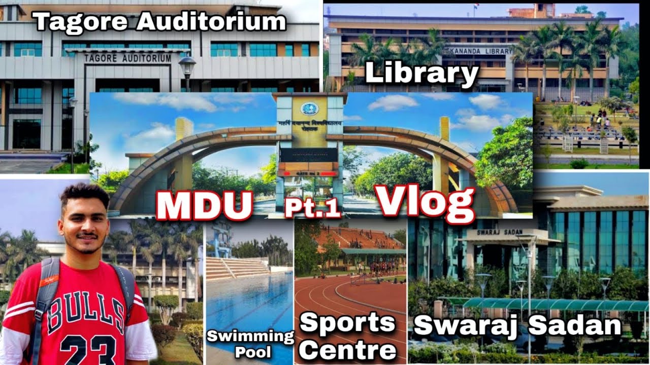 MDU Rohtak Vlog || All Departments in Mdu || Anuj Aj Vlogs || #vlogs #mdu