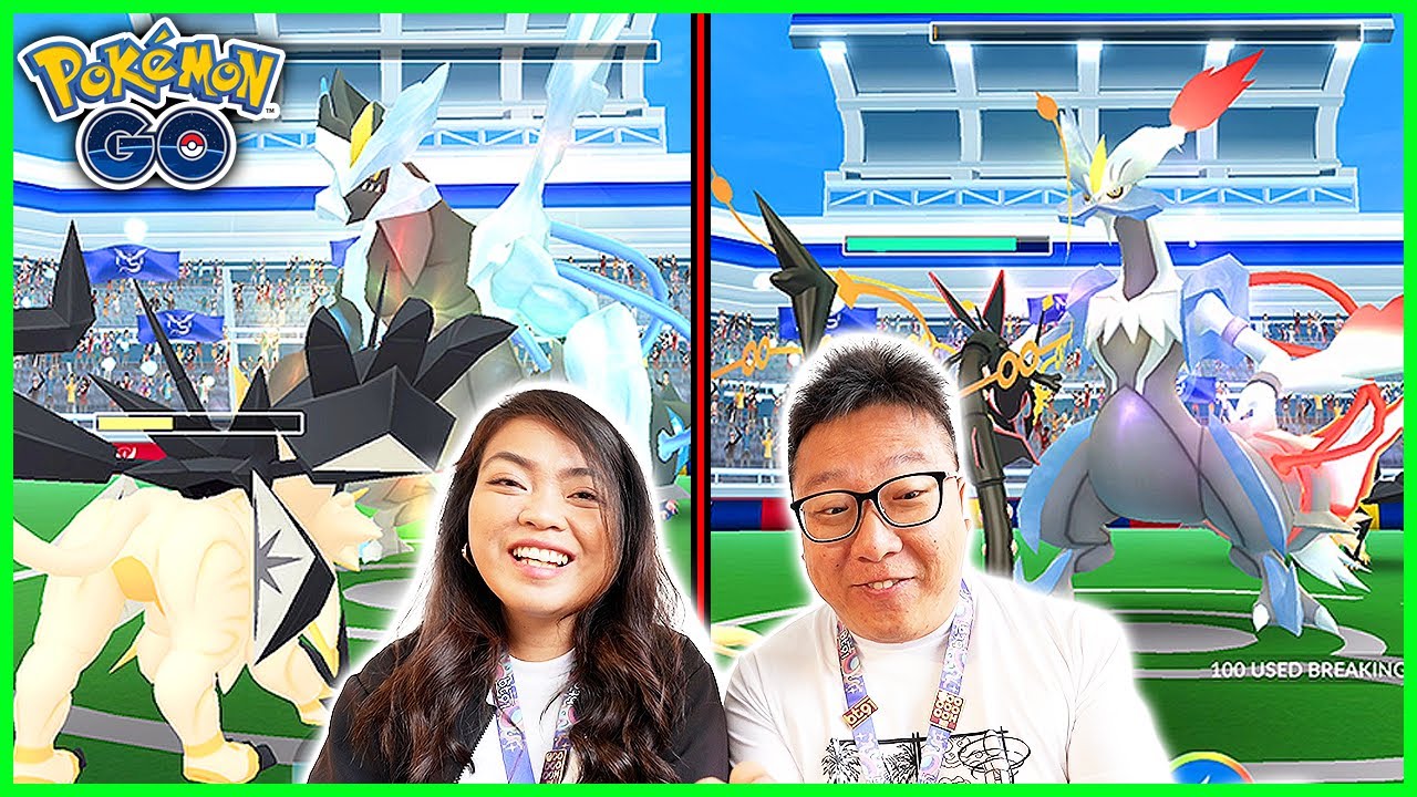 Black And White Kyurem Duo in Pokemon GO