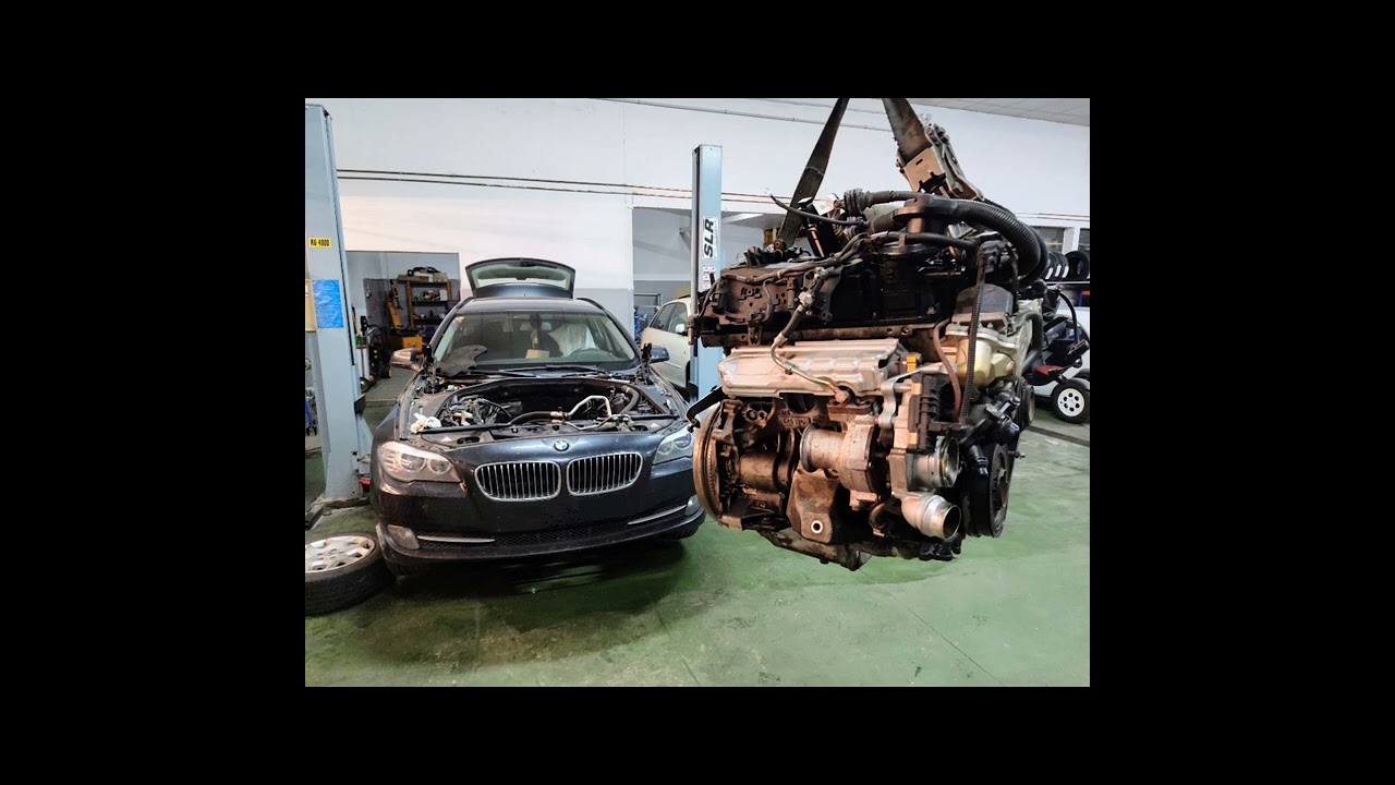 BMW serie 5 con cadena de distribución rota -  N47D20C