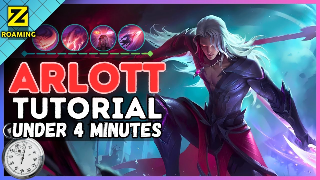 Arlott Roam Tutorial in 4 Minutes (MLBB S34)