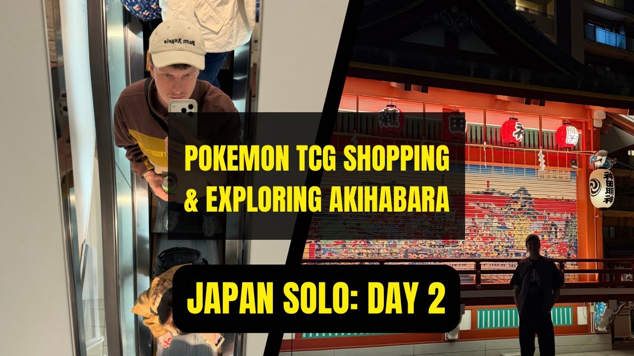 Day 2: Hunting for Pokemon Cards in Akihabara, Japan! Exploring ‘controversial’ Akihabara