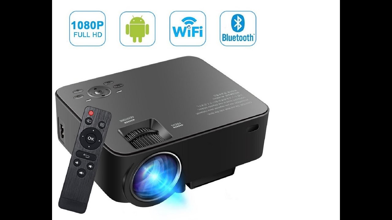 SEGURO Beamer 2017 Wi-Fi + Bluetooth / 1080P 99,-&euro; UNBOXING