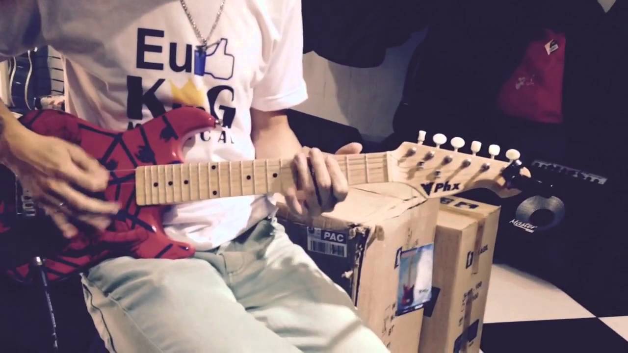 Guitarra Infantil Phoenix Homem Aranha Junior Review Tutorial