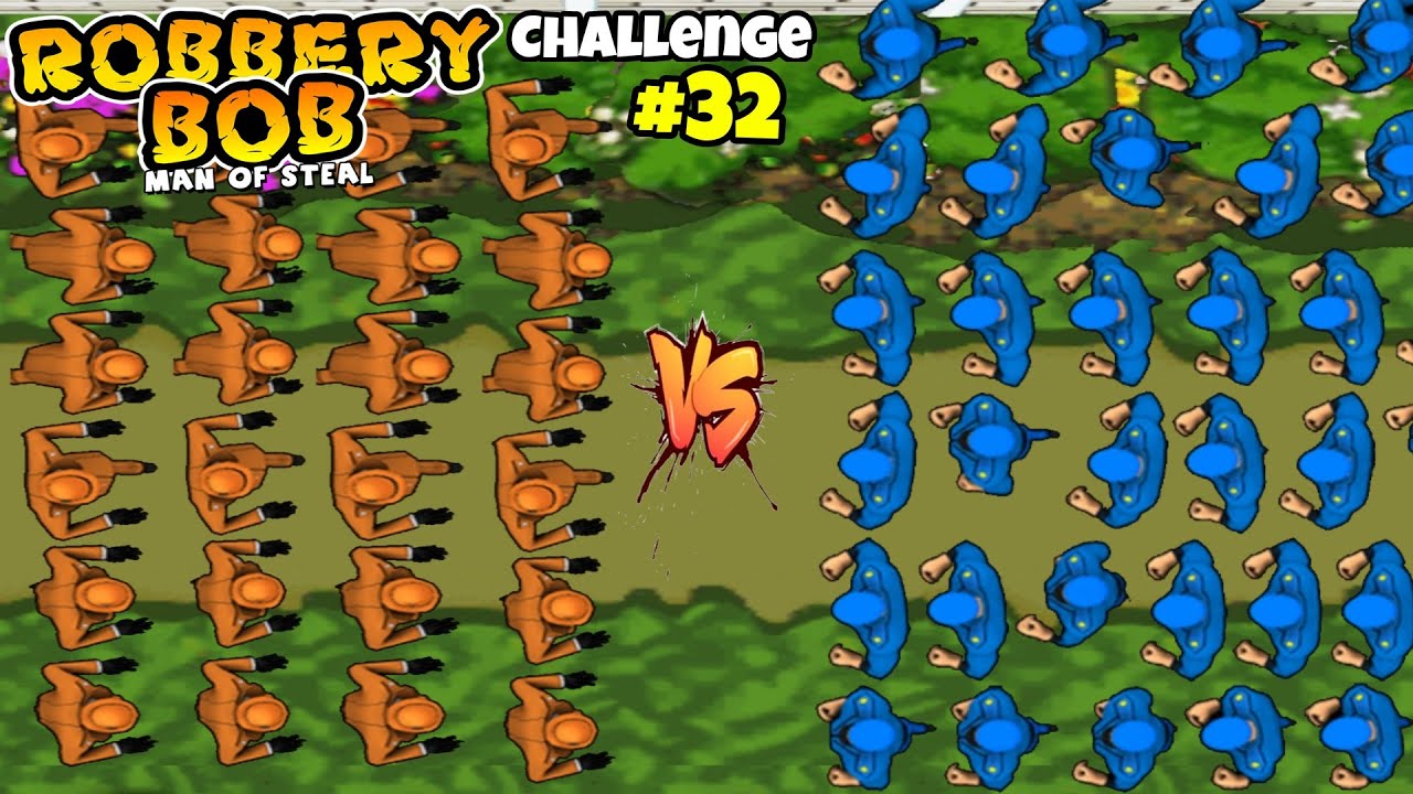 Robbery Bob : Challenge Use Dealer Costume Perfect Part 31