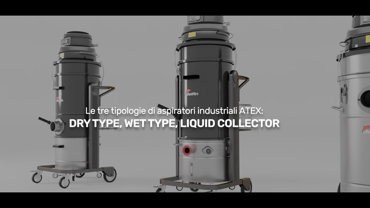 Aspiratori industriali ATEX | Tecnologia Delfin