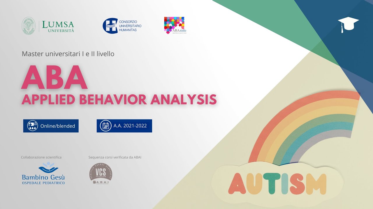 Open day _ Master ABA (APPLIED BEHAVIOR ANALYSIS)