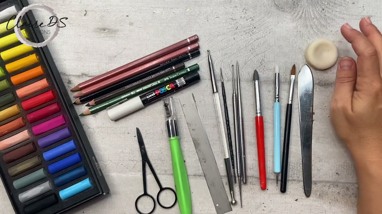 Porcelaine froide : mes astuces pour la modeler et les outils indispensables