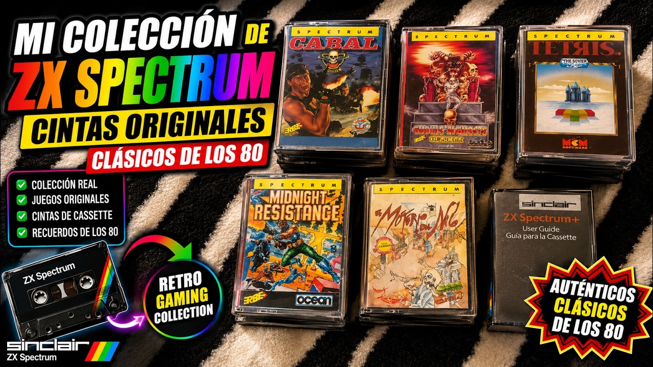 Coleccion de Juegos de Spectrum 🌈 Retro Chuladas 🕹️ Spectrum Games Collection | Retro Chuladas