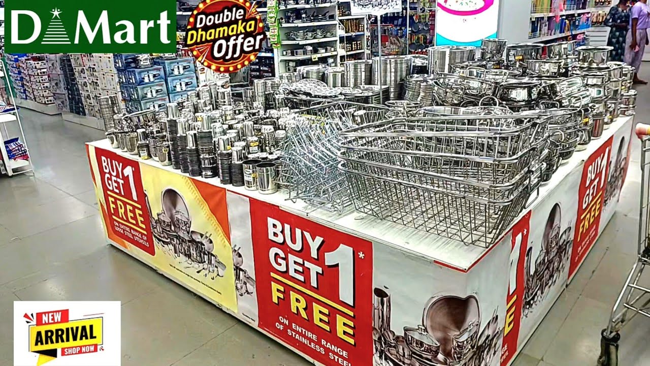 🔥D MART SPAR /Cheapest price Clearance sale!! Under ₹78/offers upto 85% off kitchen steel household