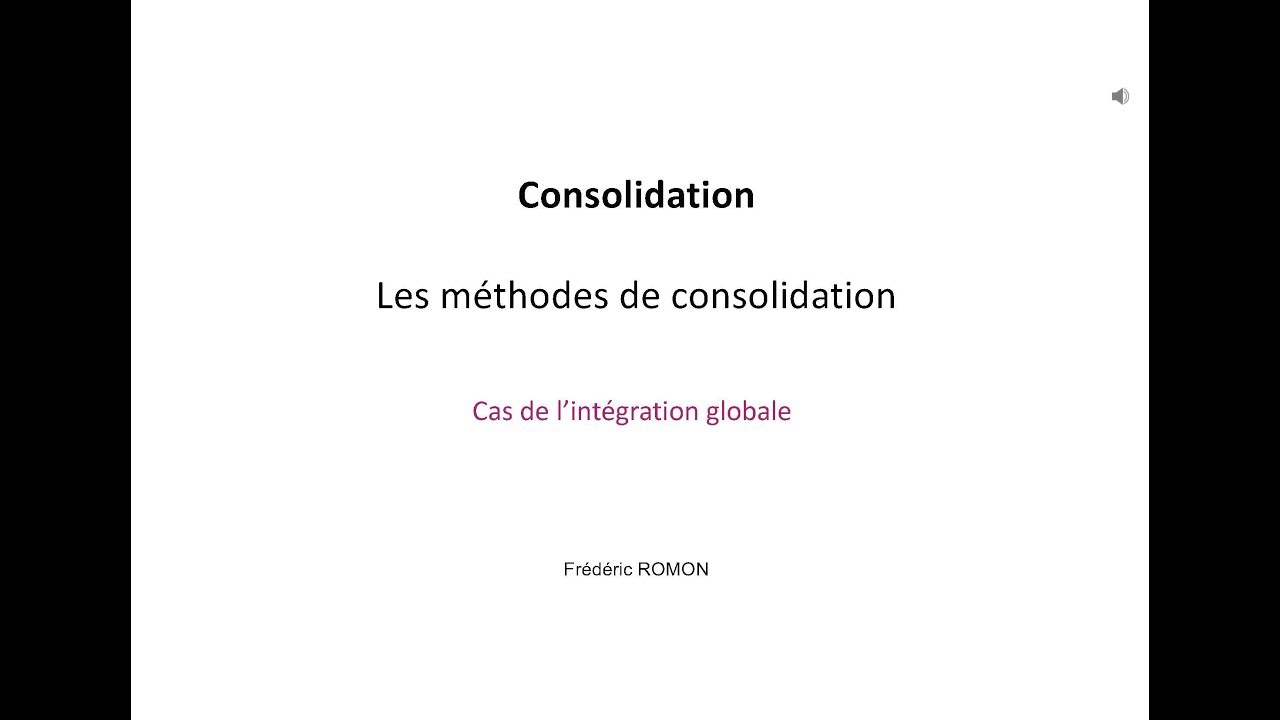 Intégration globale