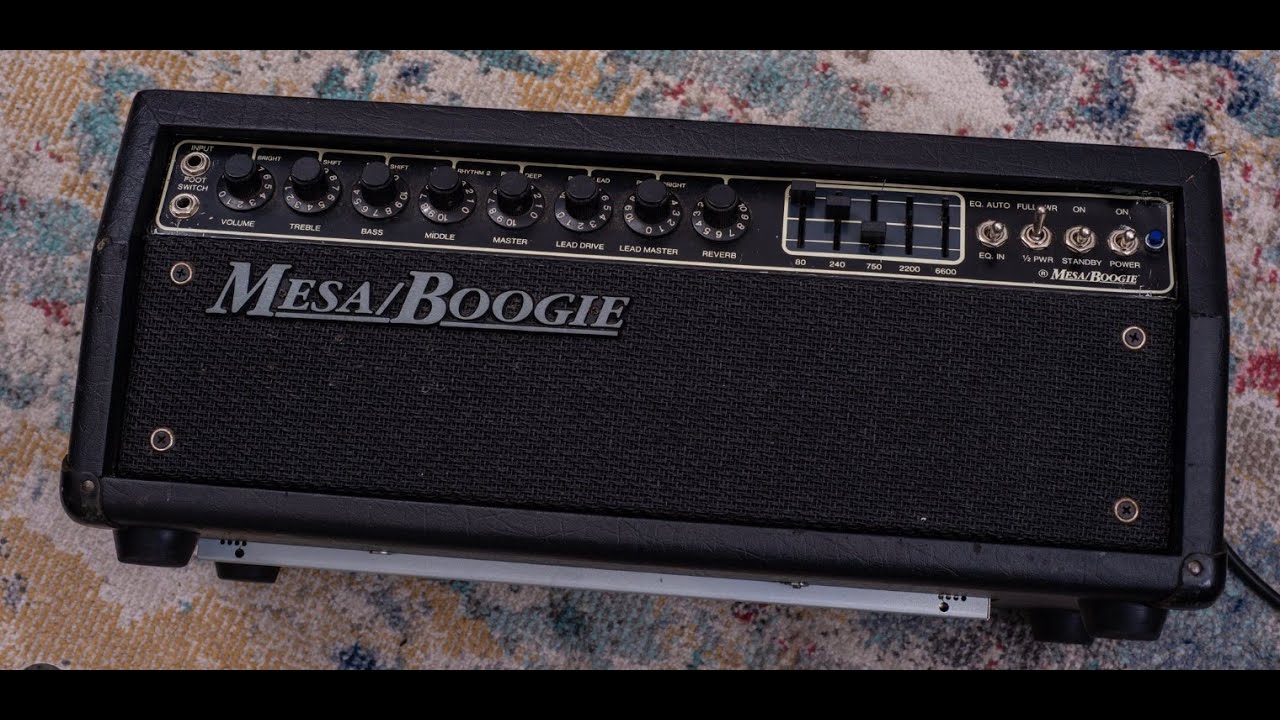 Mesa Boogie Mark III (blue stripe) - full run through & sound demo