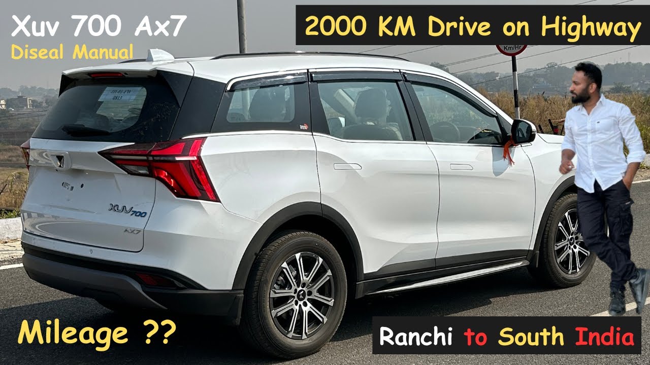 Mahindra Xuv 700 🔥2000KM Drive Review 🔥2000KM Done in just 3 Days || Part 1 | Ranchi to South India