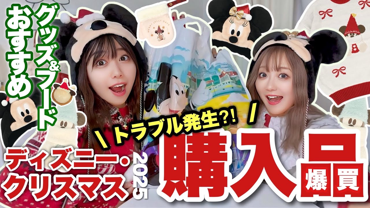【購入品】ディズニー•クリスマス2025グッズ爆買い！でまさかのトラブル発生？！