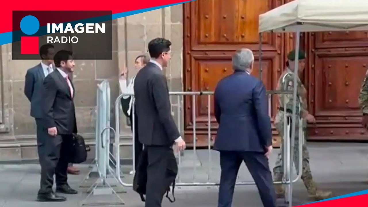 Arriba Christopher Landau, subsecretario de Estado EU a Palacio Nacional