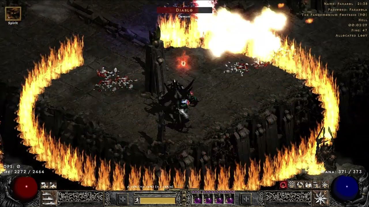 Project Diablo 2: Fend/Jab Spearazon vs Diablo Clone (tier 0, non ladder/ s10)