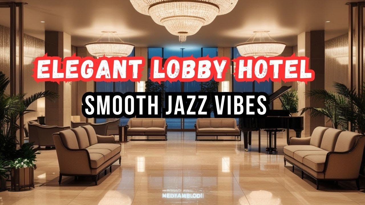 Luxury Hotel Lobby Smooth Jazz | Elegant & Relaxing Instrumental Music &ndash; Enha Mediamelodi