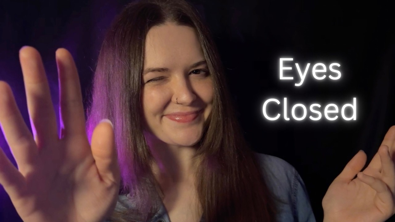 ASMR для успокоения нервной системы 🤫 (Инструкция с закрытыми глазами)